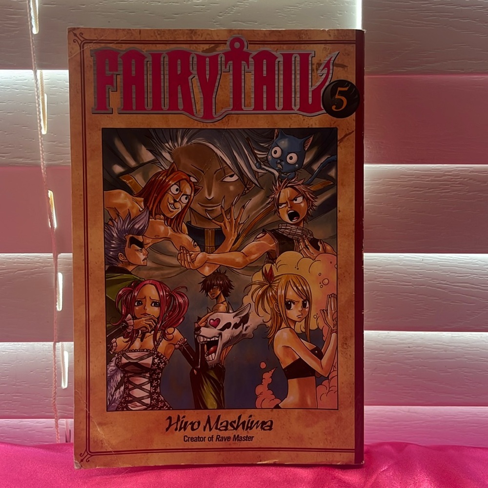 FairyTail manga volume 5